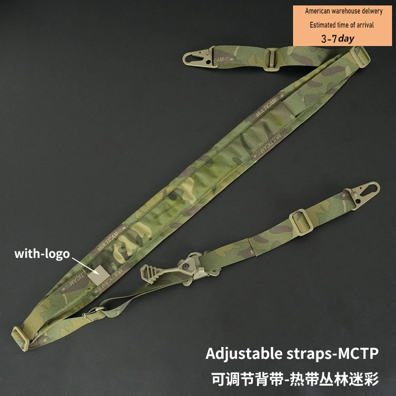 Tactical QD Quick Release Sling Shoulder Strap Weapon Gun 2 Points Connect Adjustable Rifle Strap Outdoor Camping Accessories