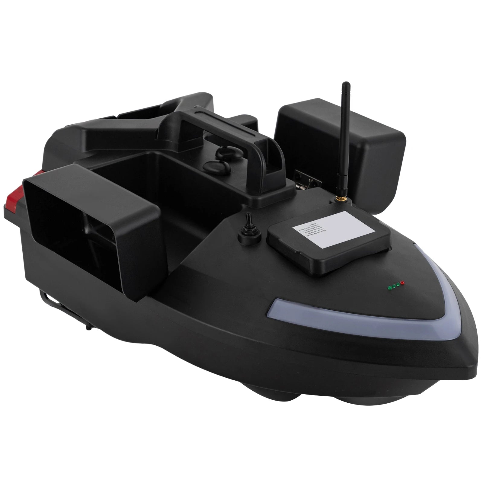 Rechargeable Fishing Bait Boat 500m Remote Control GPS Bait Boat Fish Finder with 1 Charger 2kg Load
