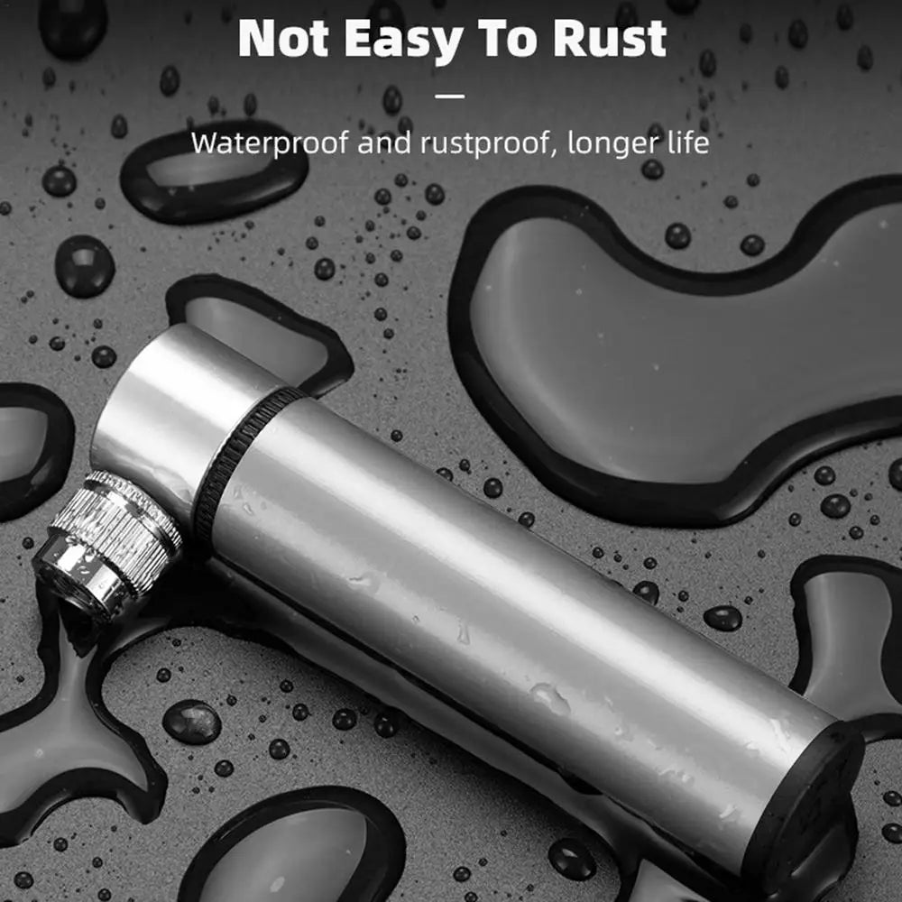 Bicycle Pump Portable Mini Tire Iation Fast Hand Air Pump 120PSI High-pressure Pump For Schrader Valves Bicycle Accessories