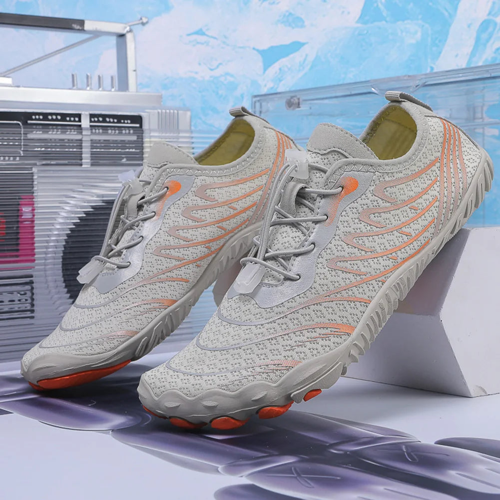 Grounding Shoes with Copper Conductive Grounded Shoes Non Slip Breathable Aqua Shoes Flexible Unisex Water Shoes for Men Women