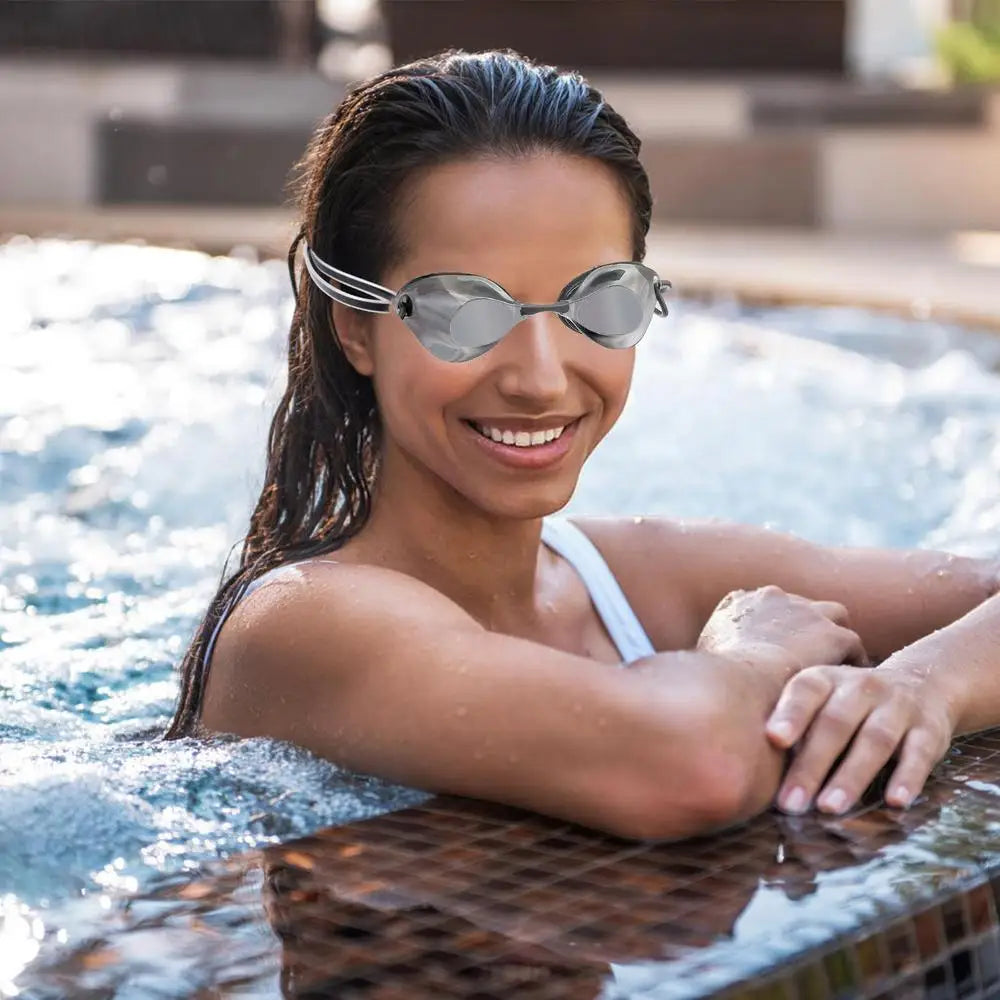 Swim Goggles Electroplating Swim Goggles For Kids Professional Pool Gear No Leaking Surfing Eyewear Eye Protection Glasses For