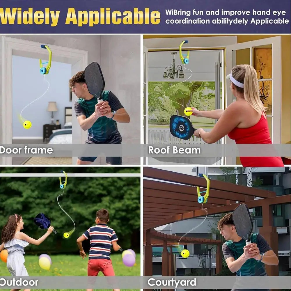 Door Ping Pong Game Over The Door, Adjustable Doorway Game Pingpong Trainer Door Jam Pingpong Starter Kit For Door Frame Hanging