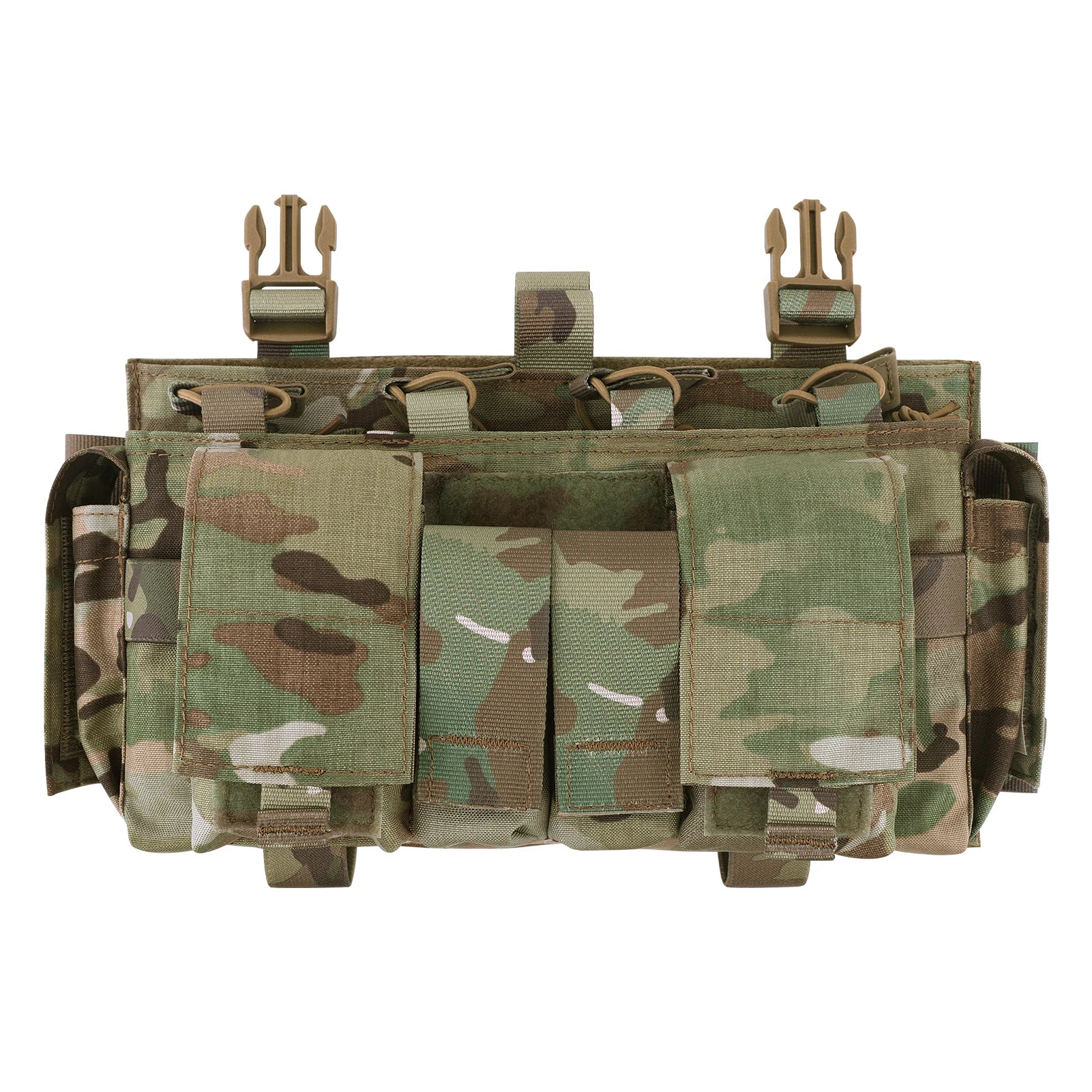 KRYDEX Tactical 5.56 & 9mm Magazine Pouch MF IV Placard For Outdoor Hunting Chest Rig SCARAB Plate Carrier Vest