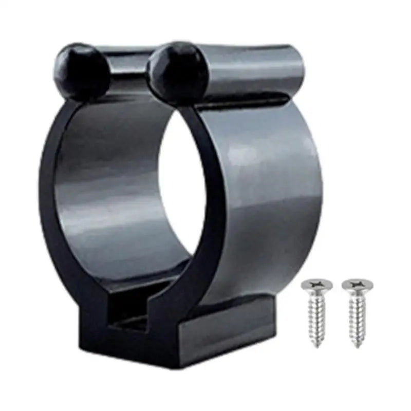 1Pc Nylon Portable Fishing Rod Clips Fishing Club Positioning Clamps Holder Wall Mounted Organizer Billiards Pole Rack 17mm/24mm