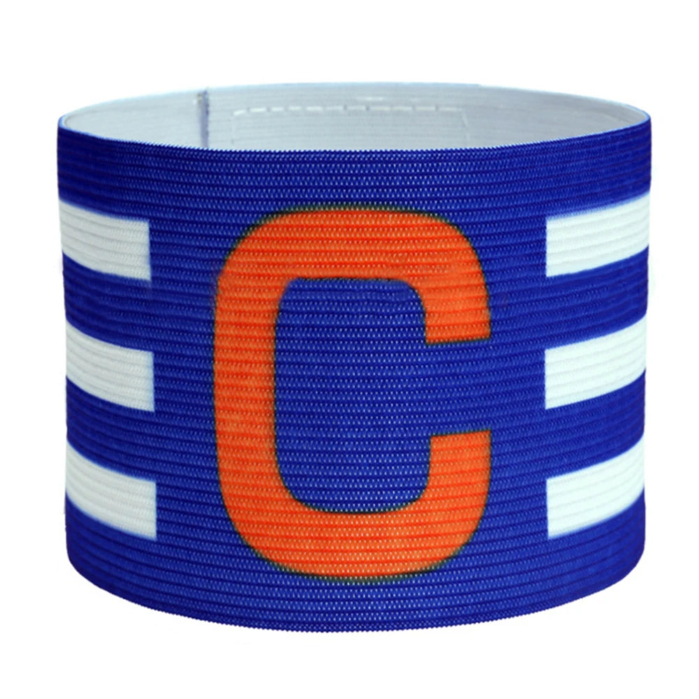 Football Captain Armband with Touch Fastener Leader Competition Armband Soccer Player Captain Group Armband for Football Captain