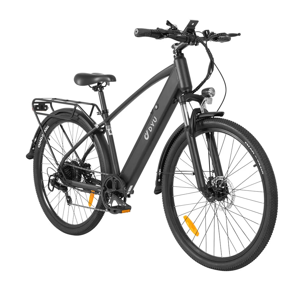 DYU C5 Adult City Electric Bike, Brushless Motor, Built-in Lithium Battery, 350 Inch, 48V, 10Ah, 27.5W