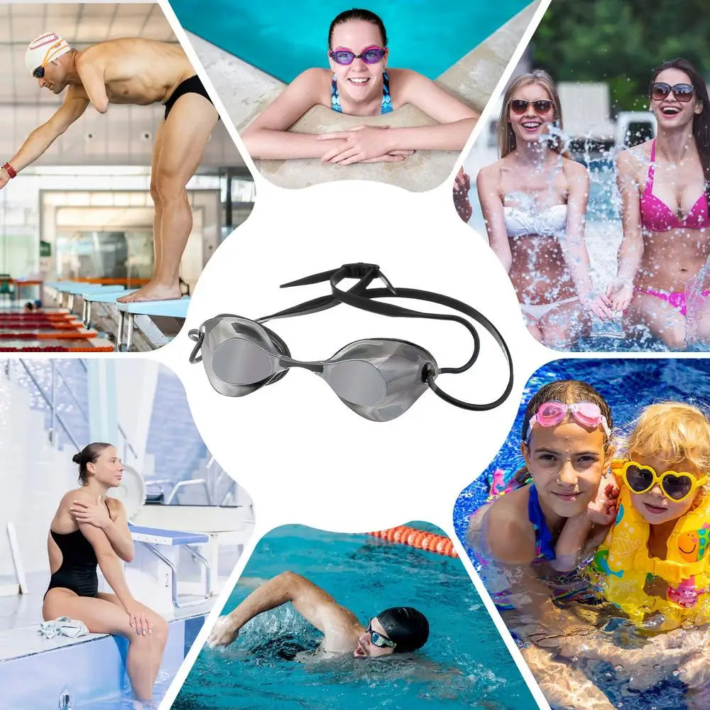 Swim Goggles Electroplating Swim Goggles For Kids Professional Pool Gear No Leaking Surfing Eyewear Eye Protection Glasses For