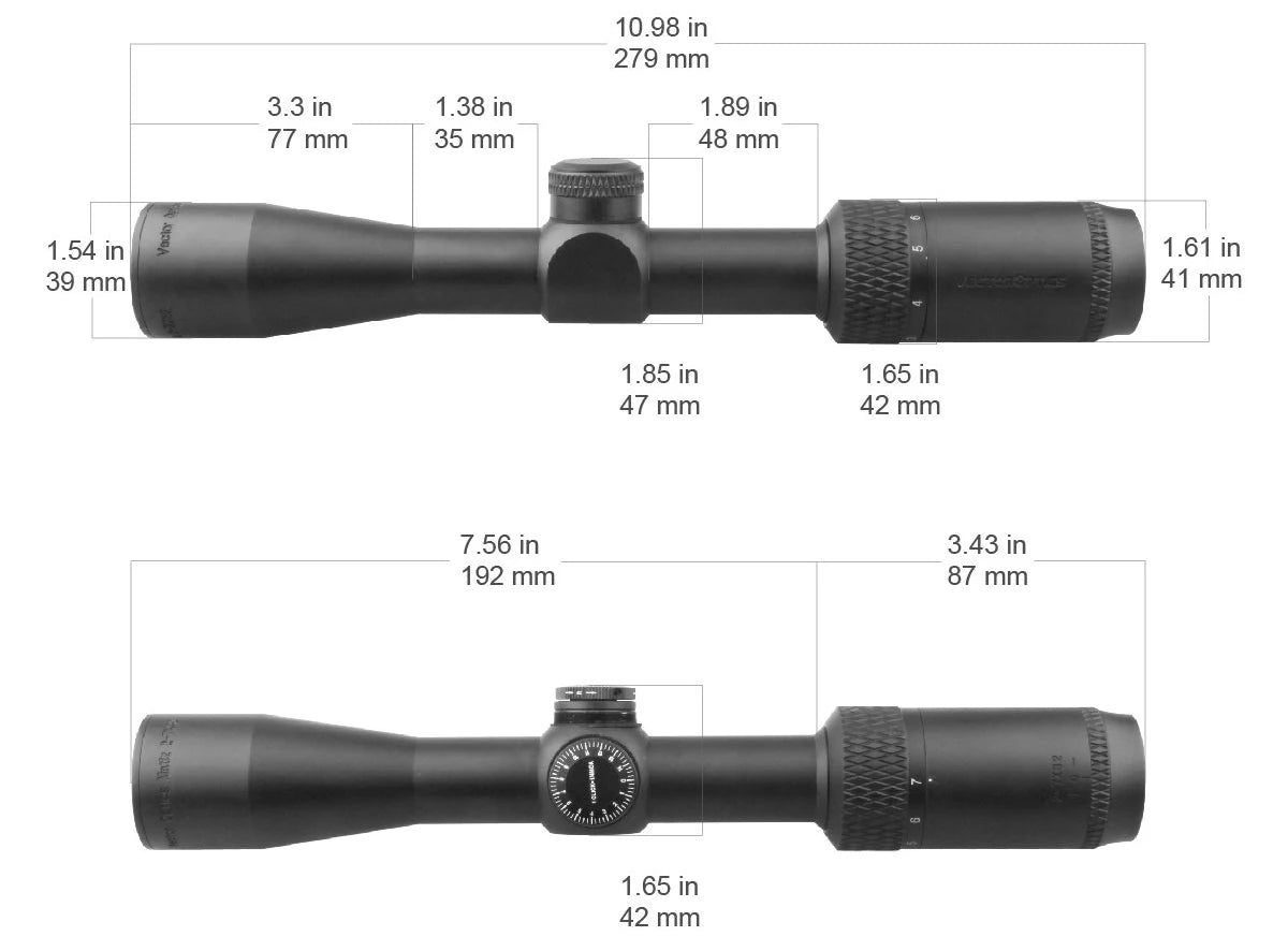 Vector Optics Matiz 1 inch SFP Riflescope 3x Zoom Factor With Edge-to-Edge Image&Wide Filed of View Fit Varmint Hunting Airgun