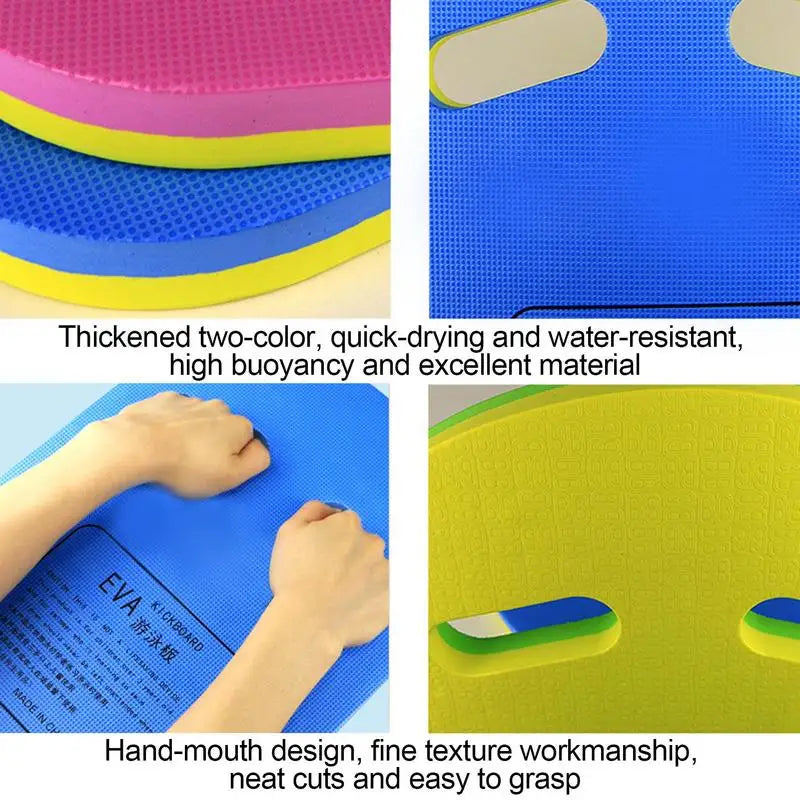 Kick Boards For Kids Thickened Large Swim Training Board Training Aid Pool Exercise Equipment Lightweight EVA Foam Swimming