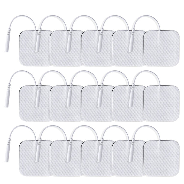 5x5cm Self Adhesives Electrostimulation Patches Tens Electrode Pads for EMS Muscle Stimulator Electric Massage Pulse Device