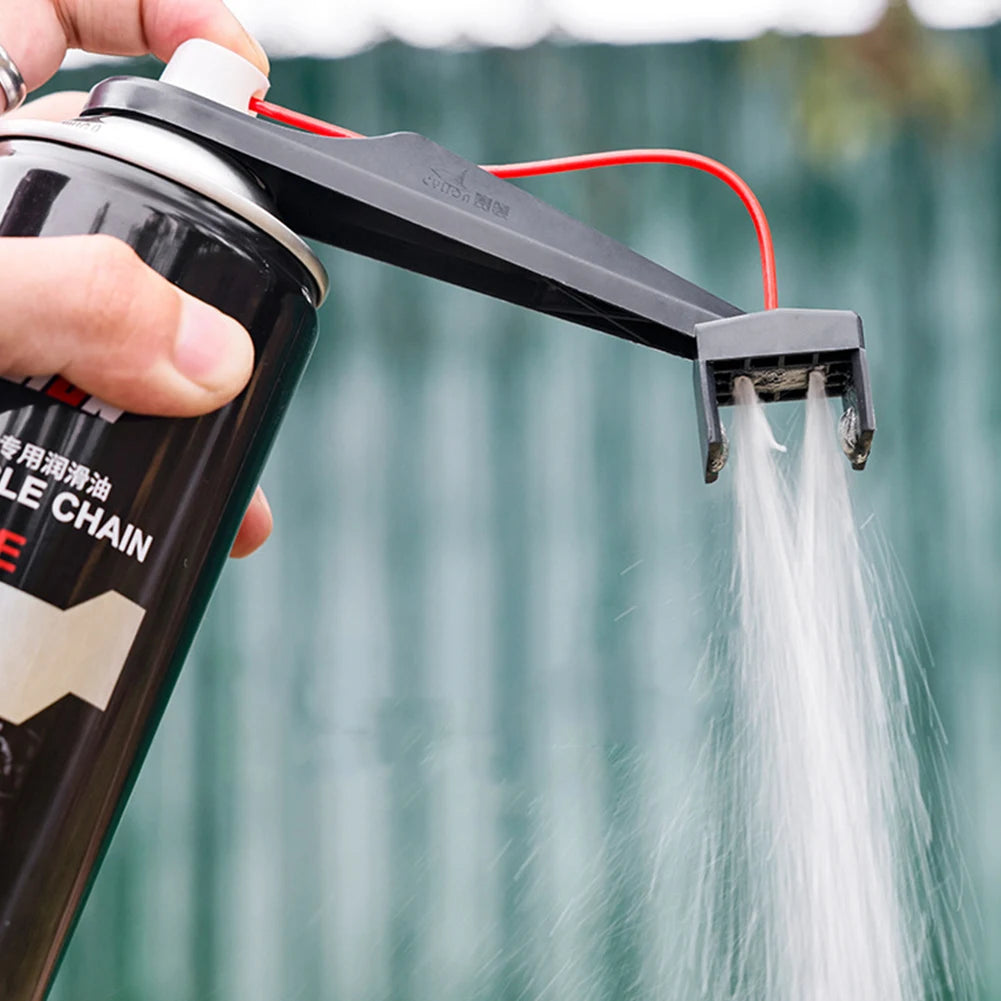 Motorcycle Chain Lube Applicator Mess-Free Chain Wax Chain Cleaner Attachment Motorcycle Chain Oil Applicator for Motorcycle