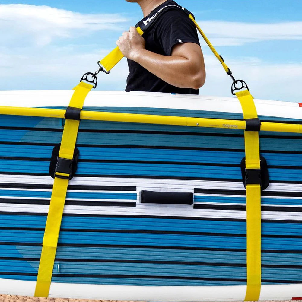 Adjustable Surfing Surfboard Strap Shoulder Carry Sling Stand Up Paddleboard Strap Sups Board Carrier for Surfboards Longboards