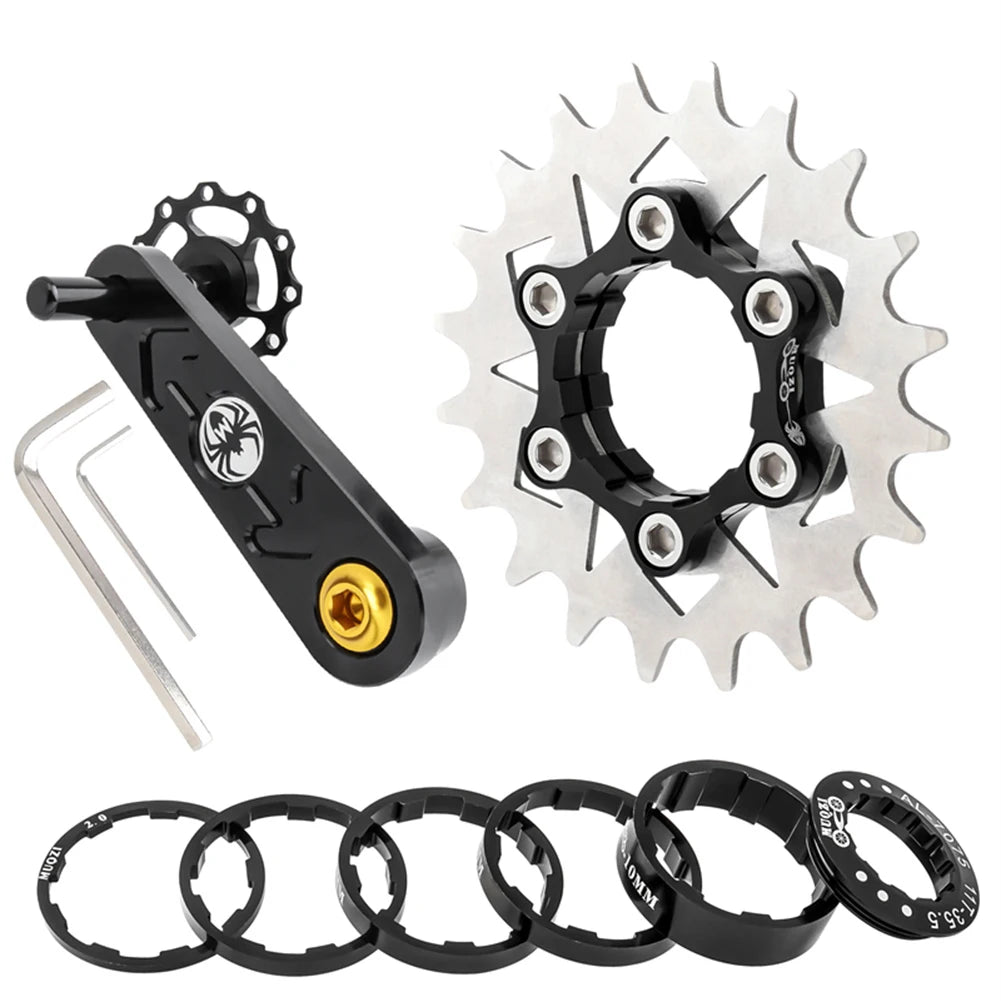 MUQZI Bike Cassette Freewheel Kit Single Speed MTB Flywheel Sprocket Conversion