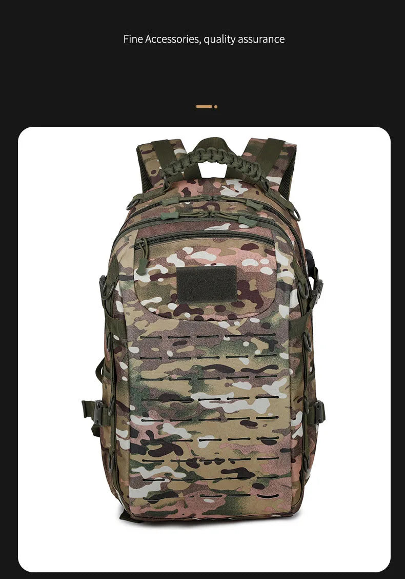 Oulylan Outdoor Traveling Waterproof Trekking Fishing Hunting Climbing Bag Male Camo Backpack Camping Men  Rucksack