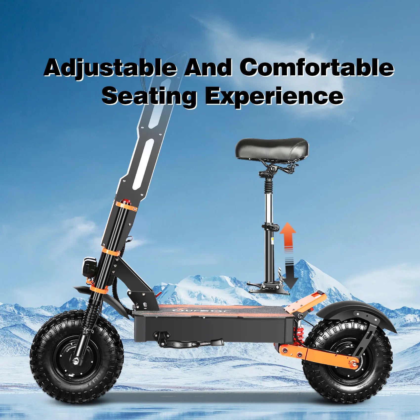 2025 Upgraded Escooter X8P 8000W 60V 38.4AH 13/14 inch Dual Motor Adult Off-road Electric Scooter Speed 100KM/H Mileage 120KM