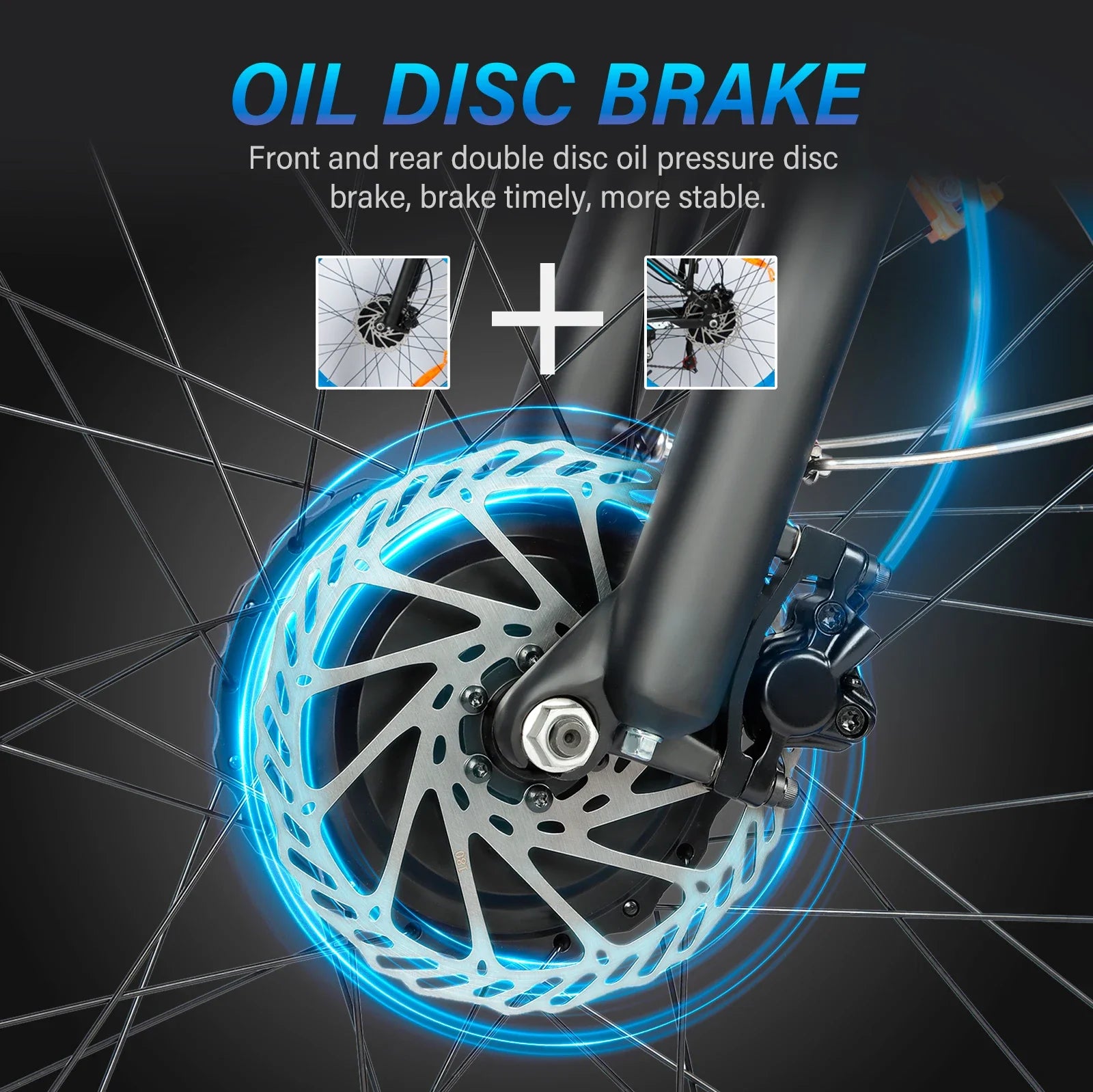 2025 new model DP2603-3000W dual motor 48V25AH26*4.0 fat tires dual suspension adult off-road all-terrain electric bicycle