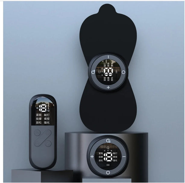 Wireless TENS Unit EMS Heating Muscle Stimulator Electric Pulse Massage  Menstrual Pain Relief Therapy Device for Neck Full Body