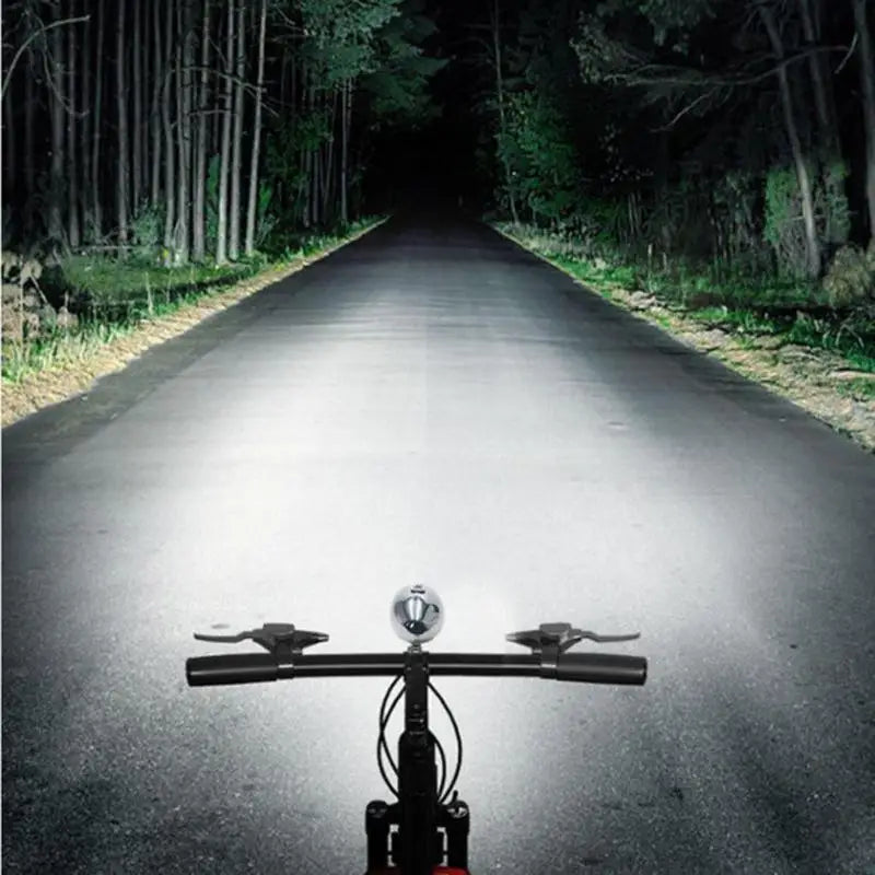 Bicycle Headlight 3 LED Vintage Ultra Bright Flashlight Light Lamp Bike Front Light Safe Abs Plastic Shell Retro Led Lamp