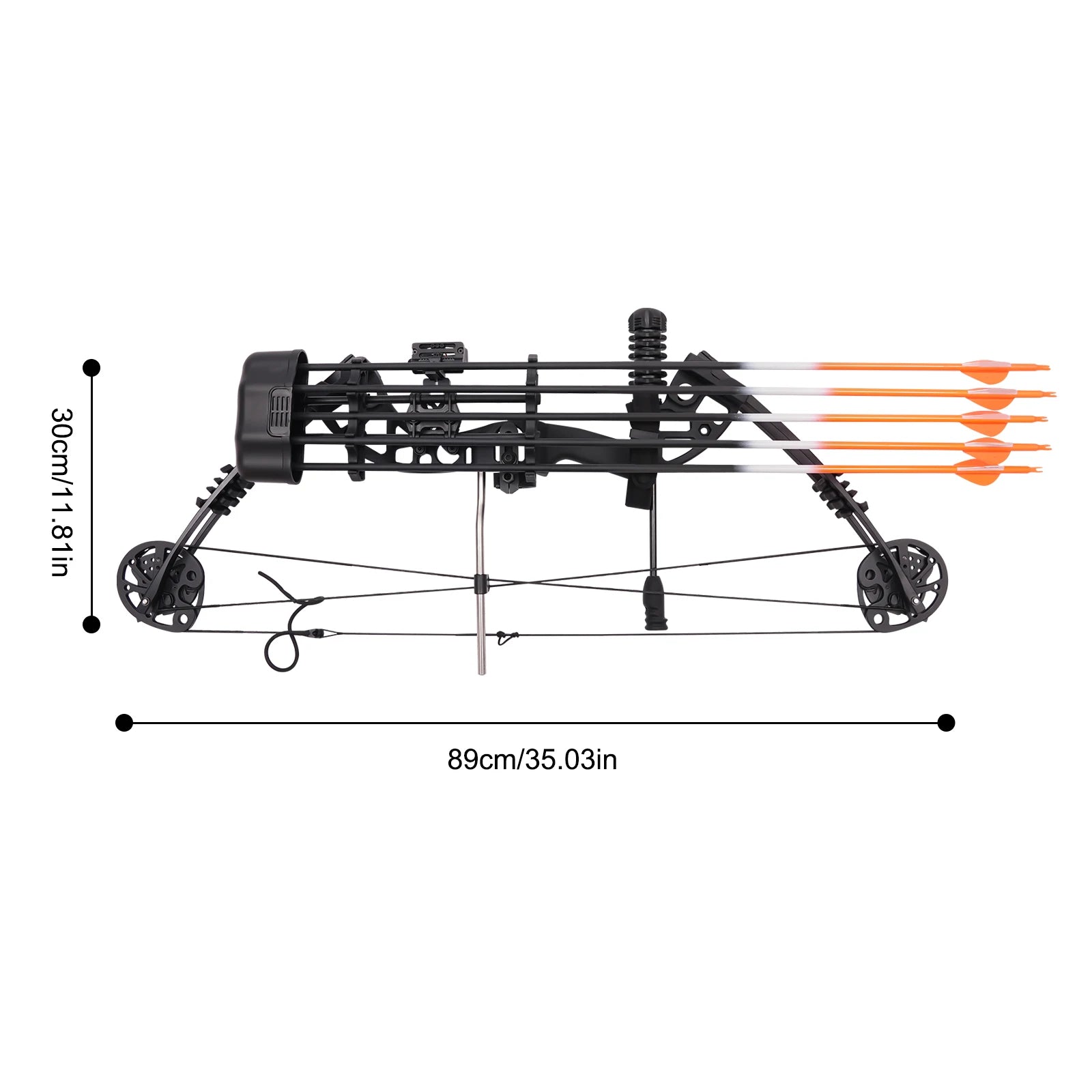 Compound Bow Arrow Set Archery Hunting Bow Set with Arrows and Target Papers, Draw Weight 30-60 lbs, Draw Length 19-30