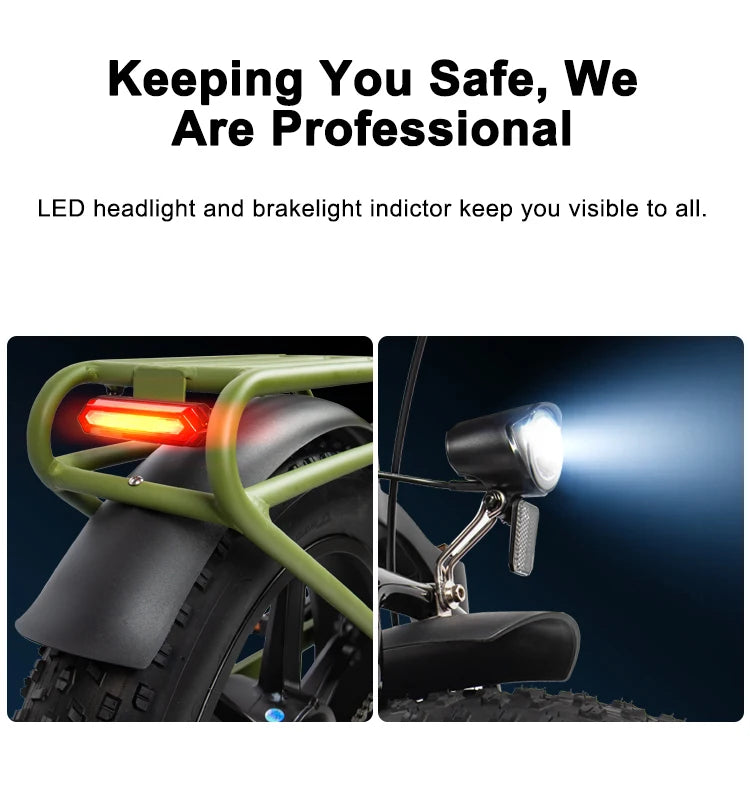 HedaTX PX6 adult E-bike 750W  ebike 48V 13Ah battery city ebike,26 inch Fat Tire E-Mountain bike