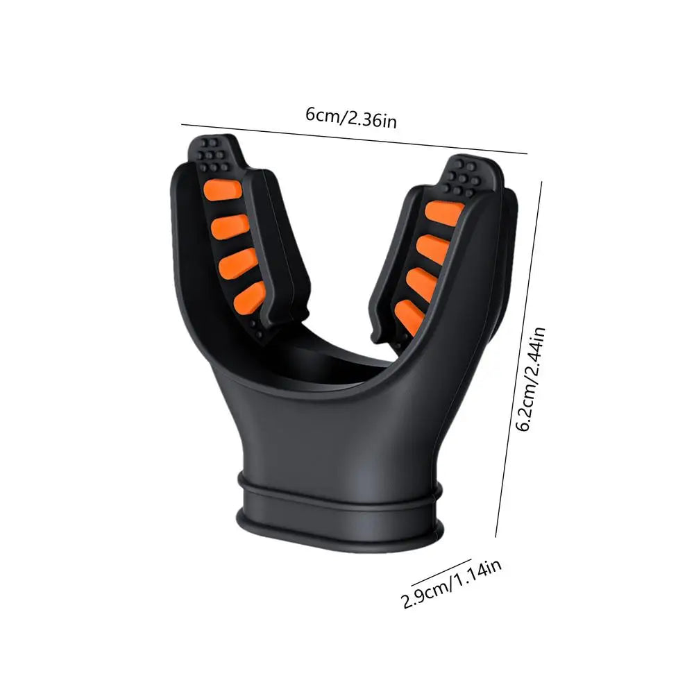 Silicone Snorkel Mouthpiece Comfortable Snorkel Mouthpiece Scuba Accessories Practical Snorkeling Accessorie Replacement