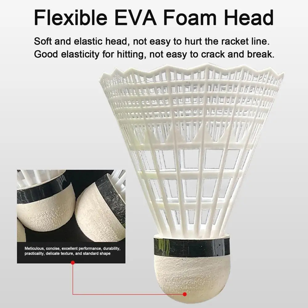 Badminton Practice Ball Training Shuttlecocks Balls For Badminton Hitting Badminton Supplies For Outdoors Indoors Gymnasiums And