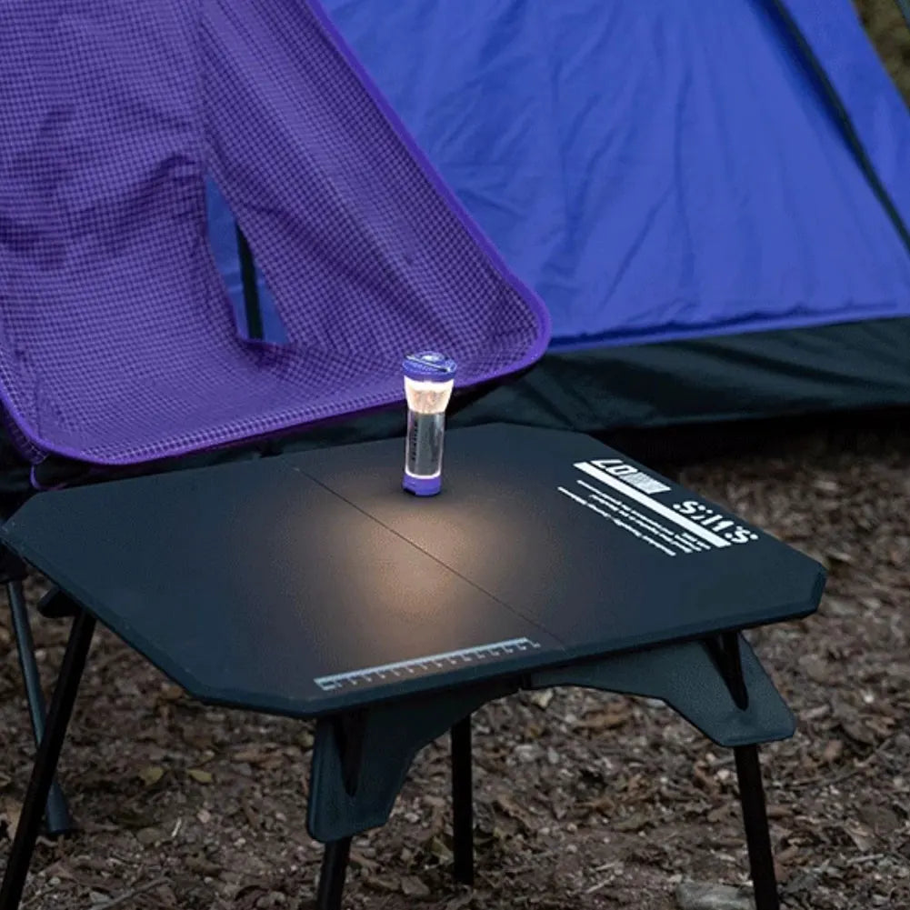 WELLHIKE LED Portable Tent Lamp with Magnetic Base Handheld Emergency Light USB Charging Flashlight for Outdoor Camp Hike Gadget