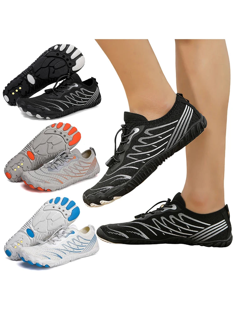 Grounding Shoes with Copper Breathable Aqua Shoes Non Slip Unisex Water Shoes Quick-Dry Lightweight Barefoot Shoes for Outdoor