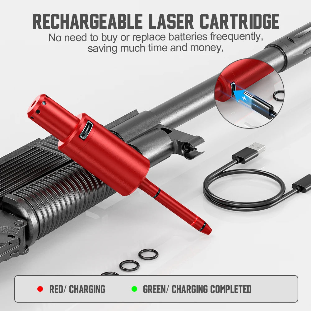 CAL.17 177 multifunctional magnetic red green light trainer, dual-purpose for training and calibration