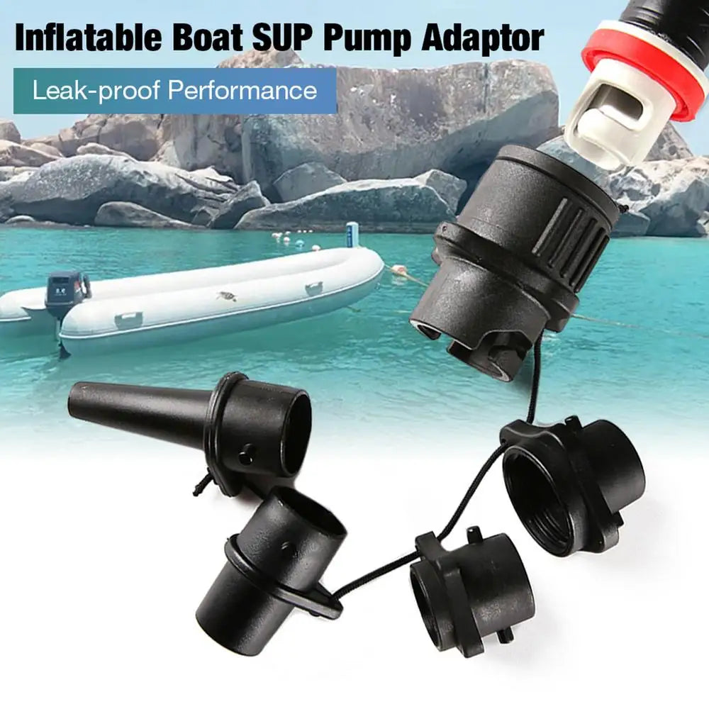 Air Valve Adaptor Inflatable Pump Adapter Paddle Boat Kayak Air Valve Pump Connector for SUP Board Tire Air Compressor Converter