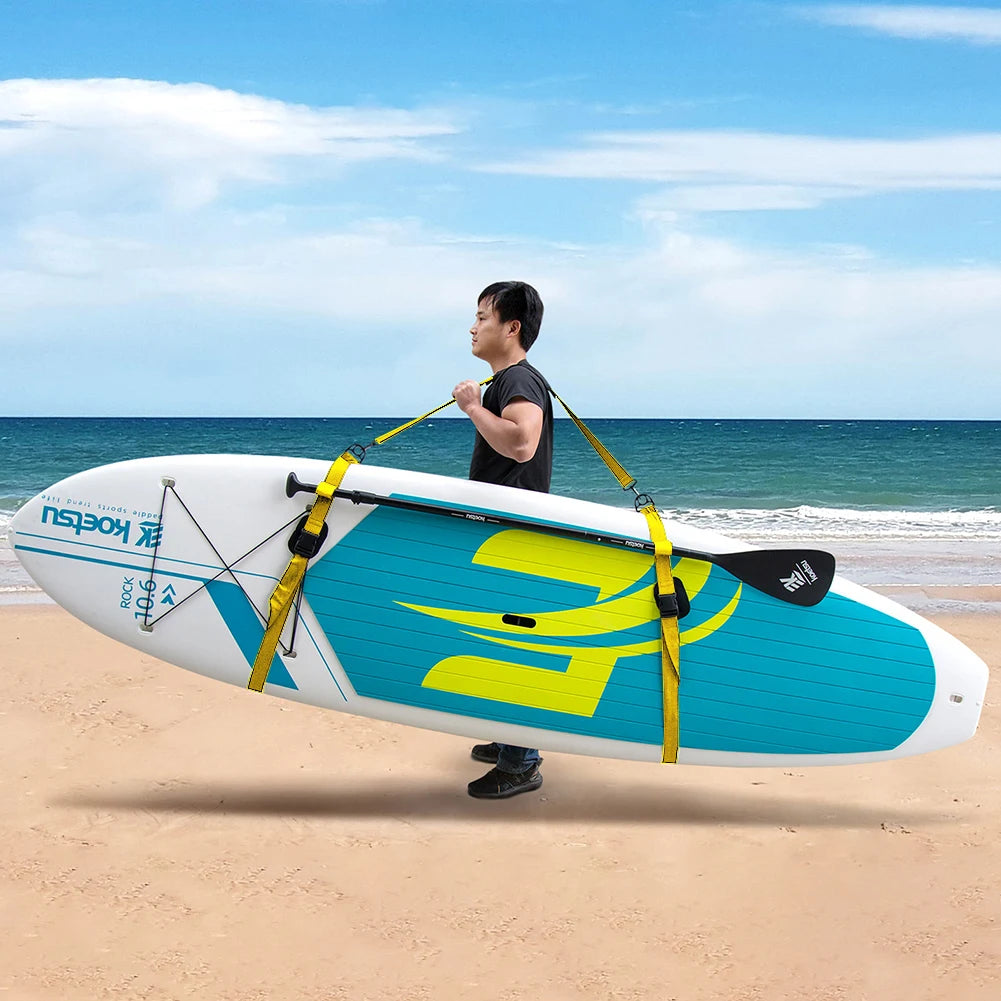 Adjustable Surfing Surfboard Strap Shoulder Carry Sling Stand Up Paddleboard Strap Sups Board Carrier for Surfboards Longboards