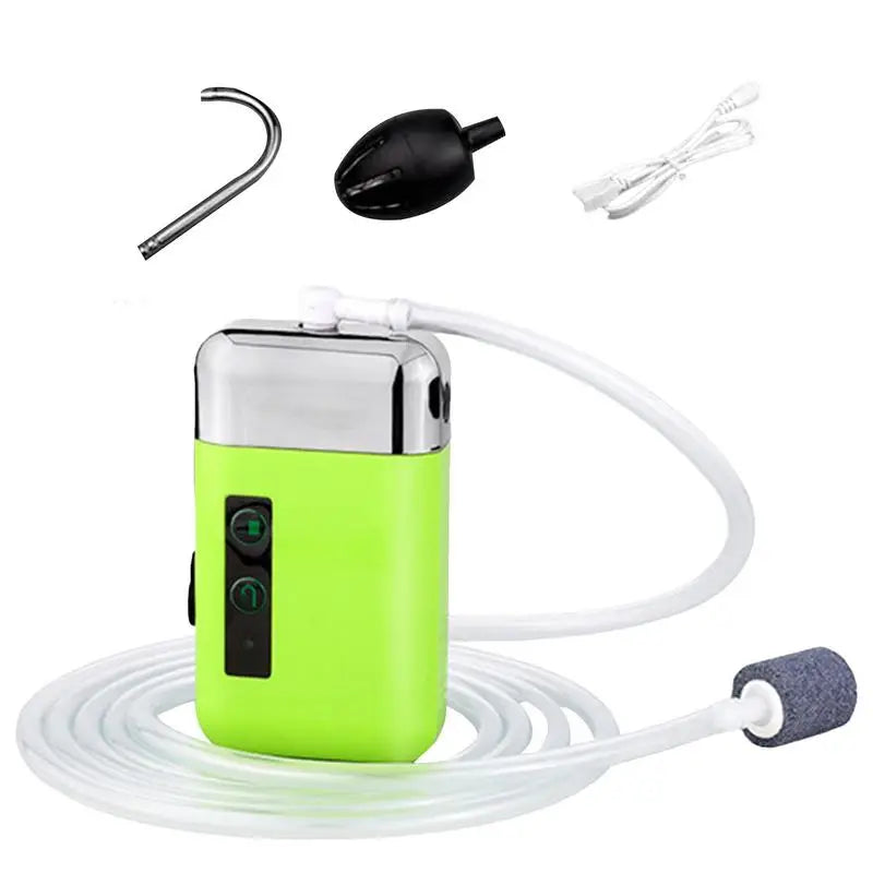 Fishing Intelligent Oxygen Pump Fish Tank Oxygen Pump Inductive Water Outflow Silent Air Pump With Lights Auto Pumping Oxygen
