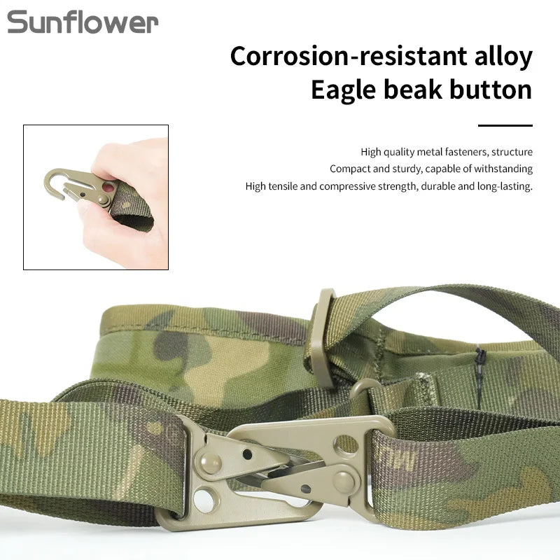 US Warehouse Tactical Nylon Rifle Sling Quick Adjustment 2 Point Padded Combat Modular Hunting Shooting Equipment Accessories