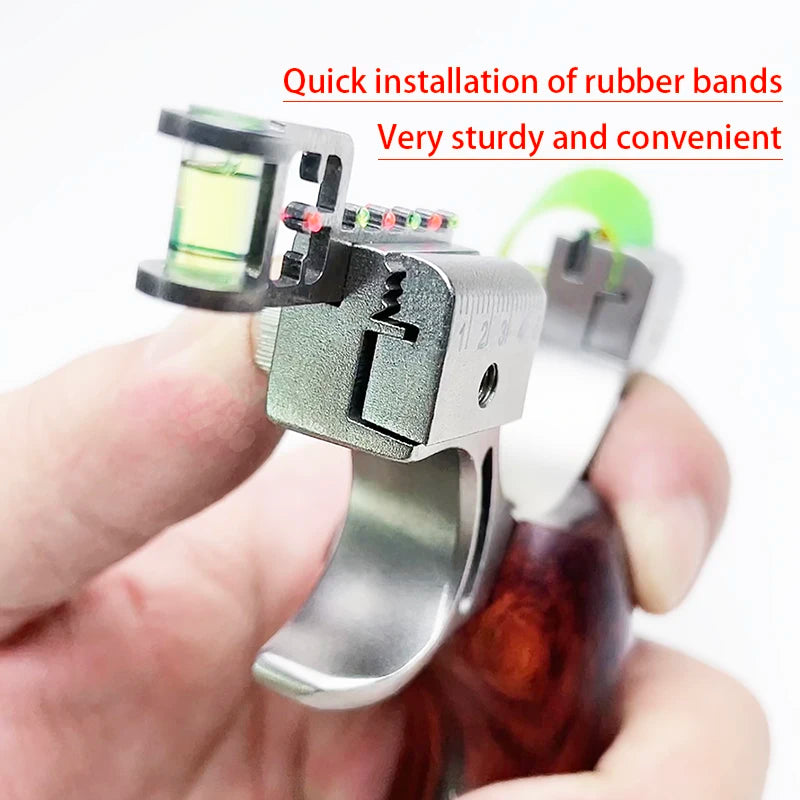 Stainless Steel Slingshot Outdoor Entertainment and Leisure Hunting Tools, Professional Bow and Arrow Shooting Equipment