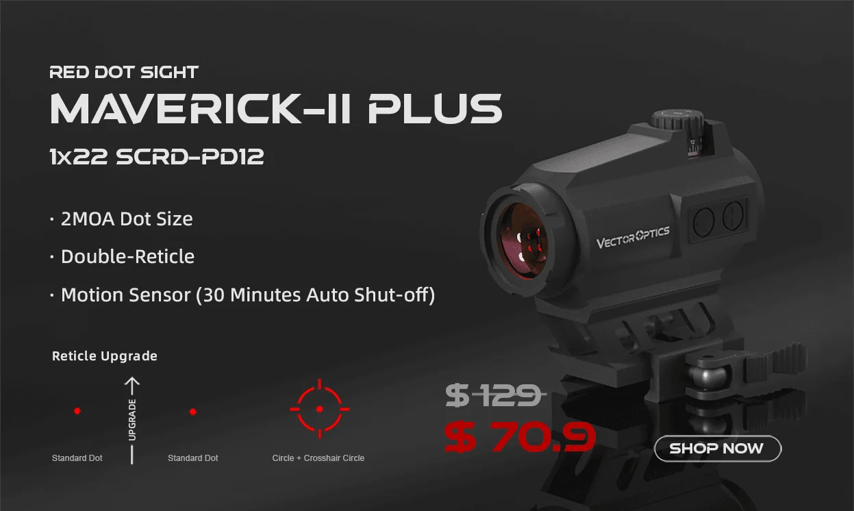 Vector Optics Sentinel 6-24x50 Hunting Riflescope Air Rifle Scope Optical Sight Focus 10 Yards R&G Illumination .223 & Airgun