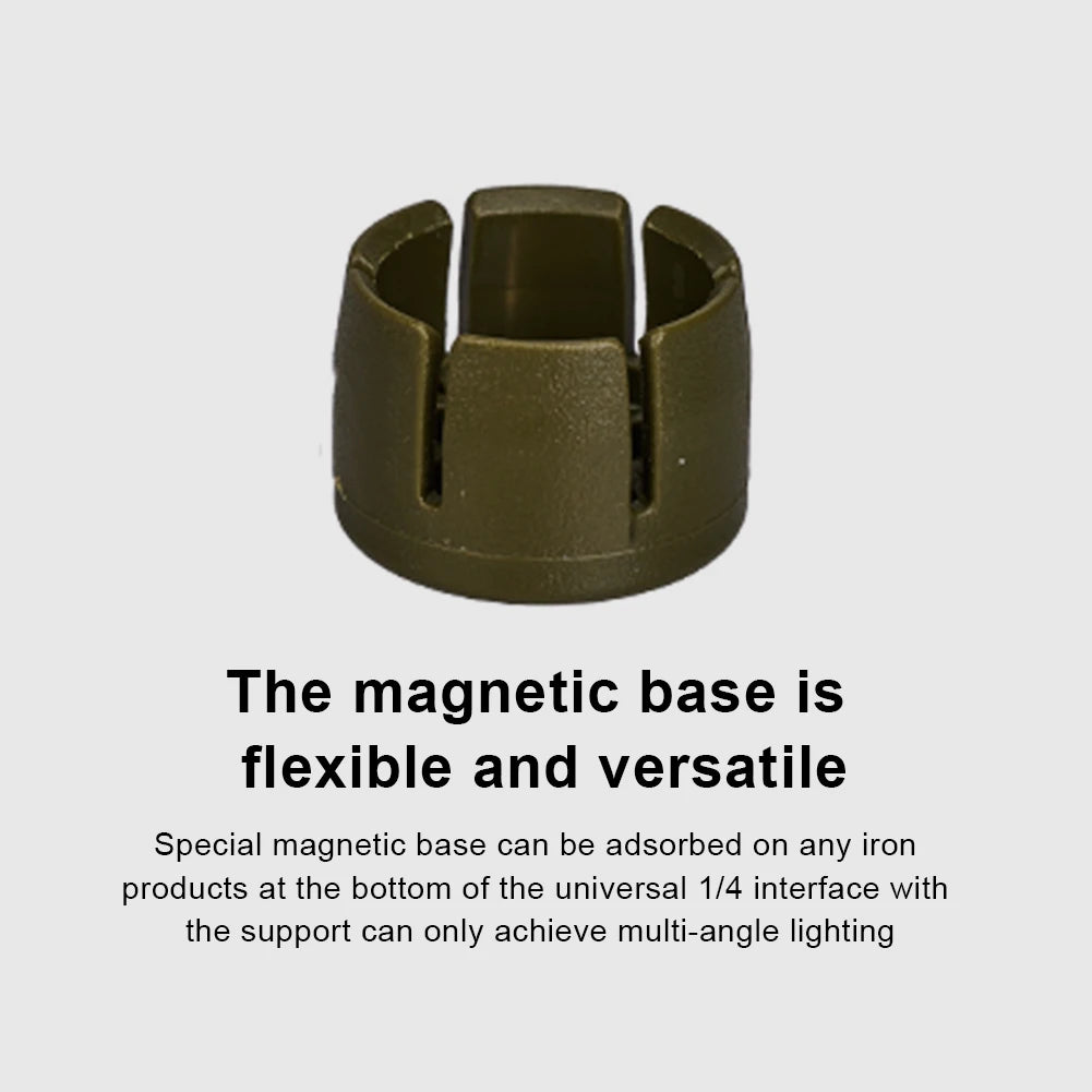 WELLHIKE LED Portable Tent Lamp with Magnetic Base Handheld Emergency Light USB Charging Flashlight for Outdoor Camp Hike Gadget