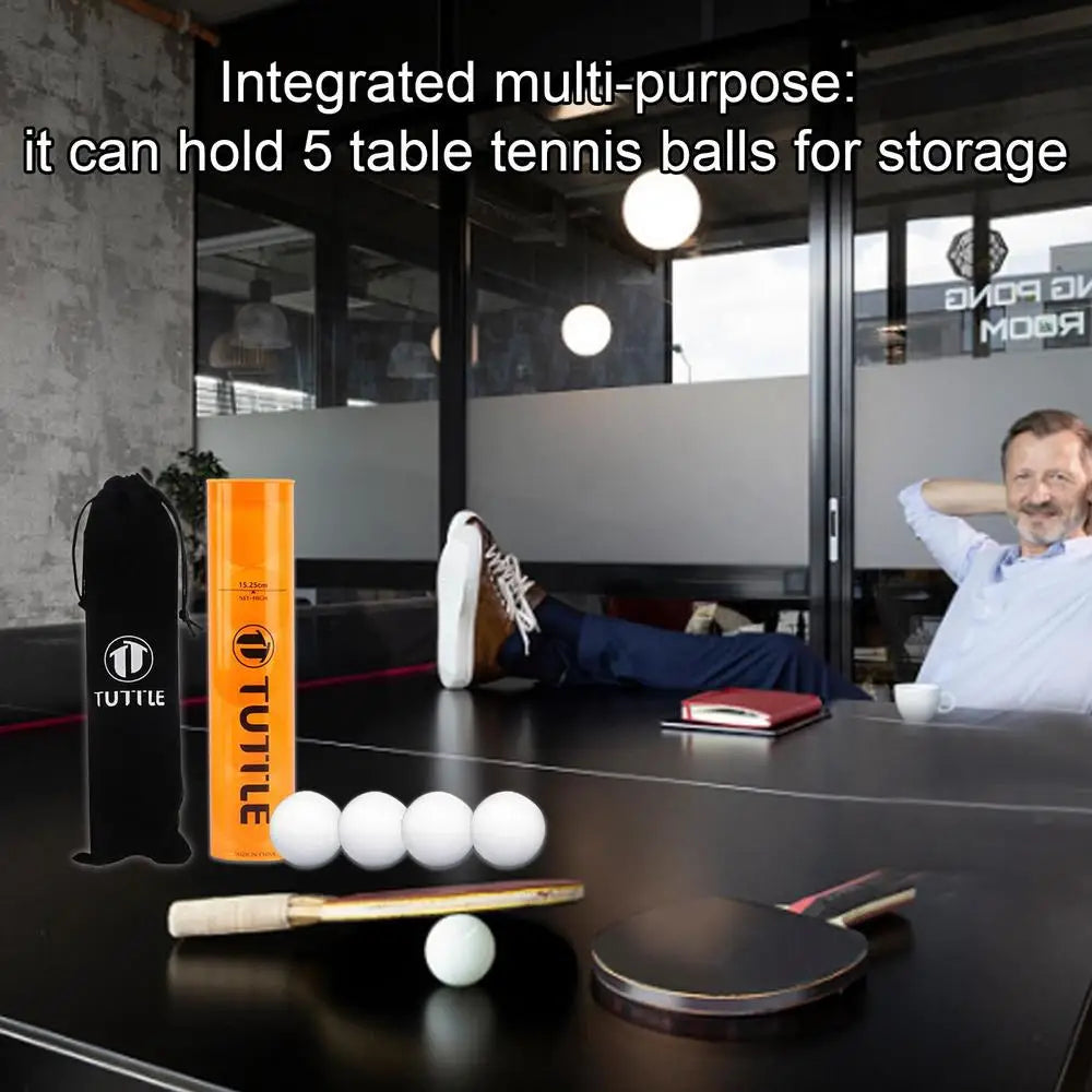 Table Tennis Rubber Roller Multifunctional Tennis Ball Holder Cylinder Original Table Tennis Rubber Rolling Tool Racket