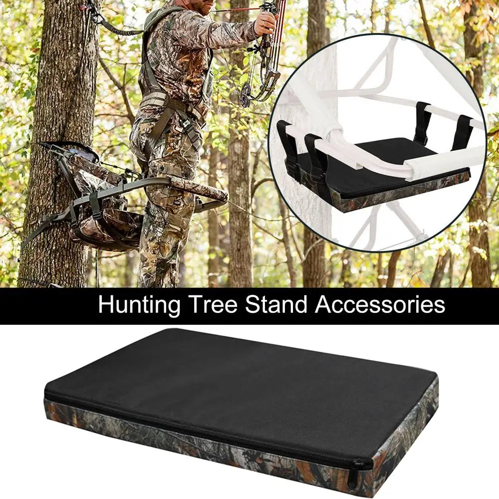 Tree Seat Cushion Pad Adjustable Tree Stand Seat Cushion Adjustable Tree Stand Seat Pad Accessories For Hunting Multifunctional