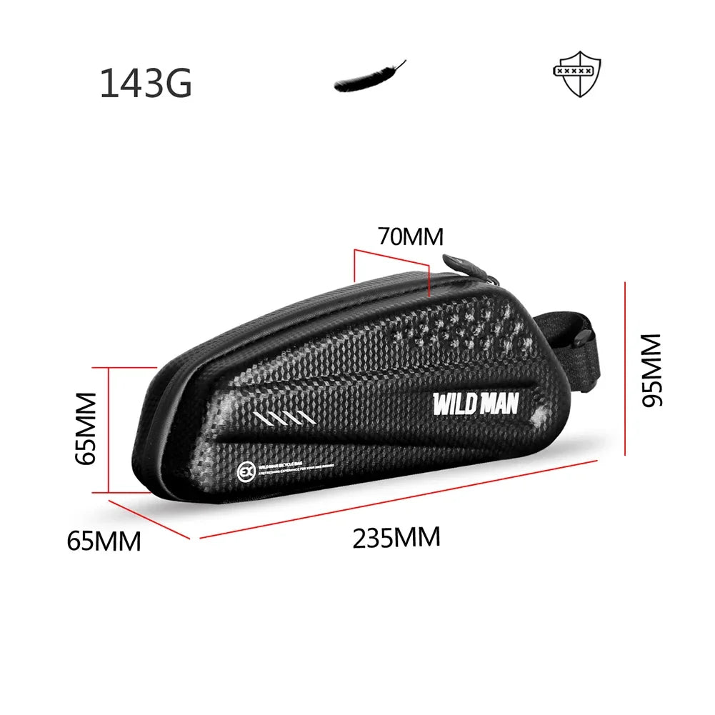 Electric Scooter Front Bag EVA Waterproof Electric Vehicle Bag Scooter Hard Shell Front Hanging Storage Pouch Scooter Accessory