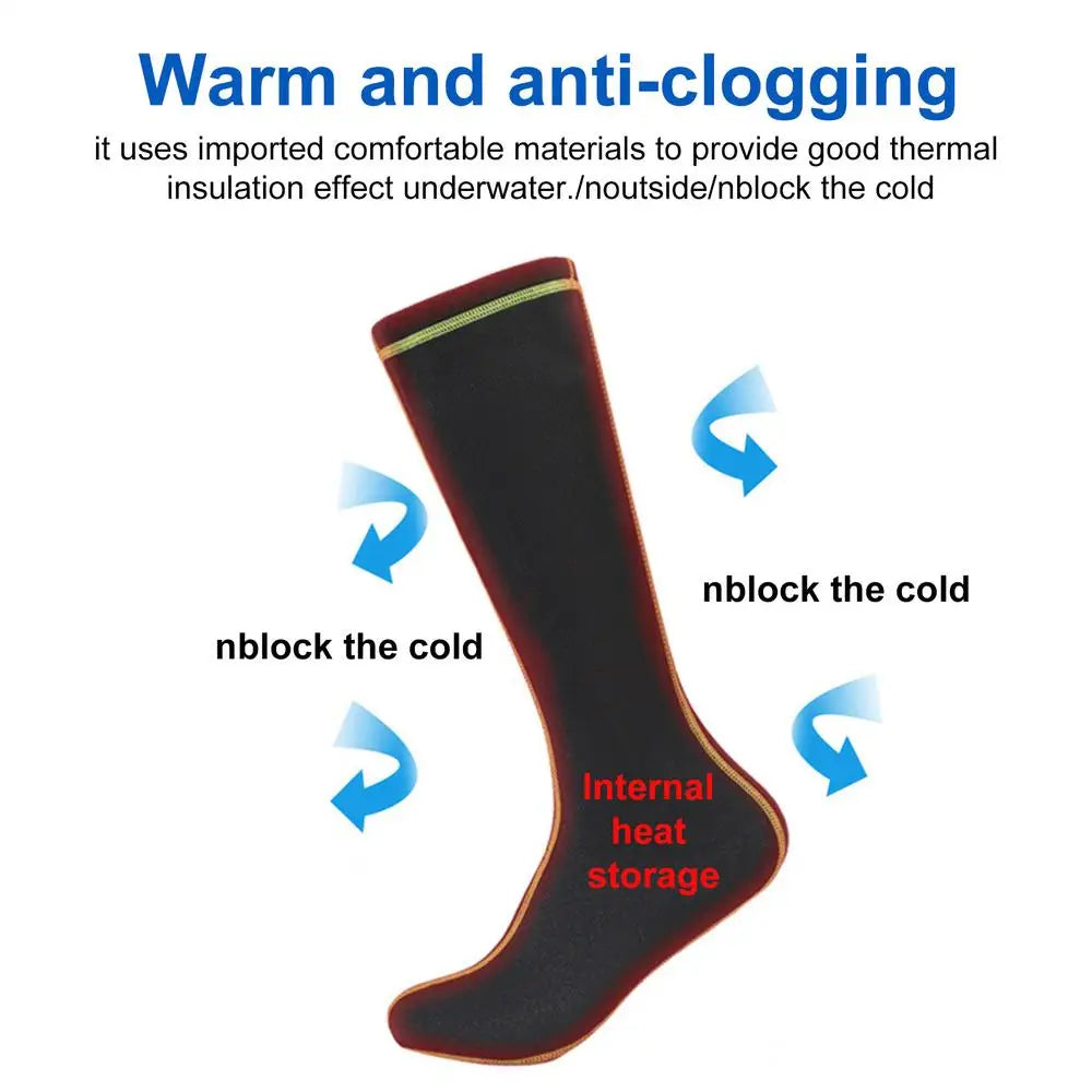 Wetsuit Socks Non-Slip Insulated Neoprene Elastic Diving And Surfing Socks For Cold Water Durable Knee Length neoprene socks
