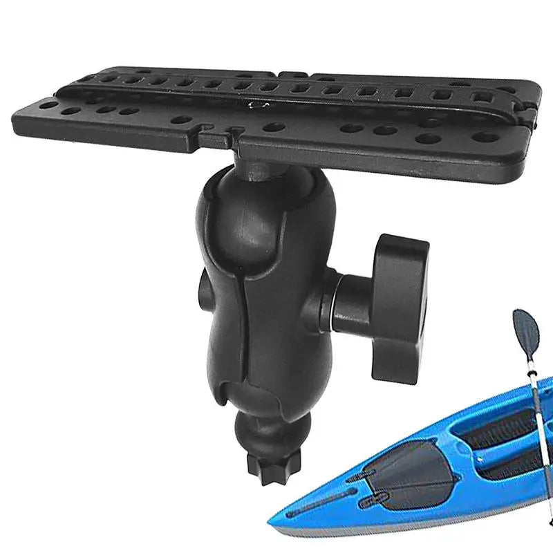 Fish Finder Mount Base GPS Navigation Fish Finder Bracket Marine Electronic Fish Finder Mount Fish Finder Accessories for Boat
