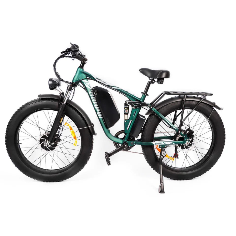 2025 new model DP2603-3000W dual motor 48V25AH26*4.0 fat tires dual suspension adult off-road all-terrain electric bicycle