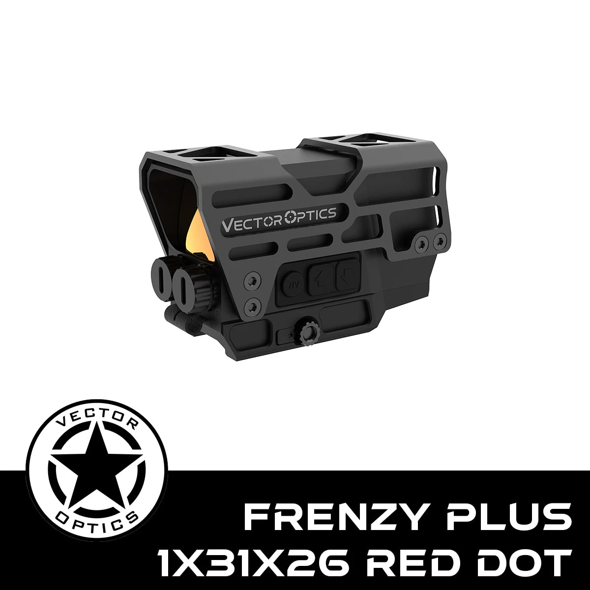 Vector Optics Frenzy 1x31x26 Red Dot Sight | 50K Hours Battery & Motion Sensor | 3 MOA & IP67 Waterproof | Lifetime Warranty