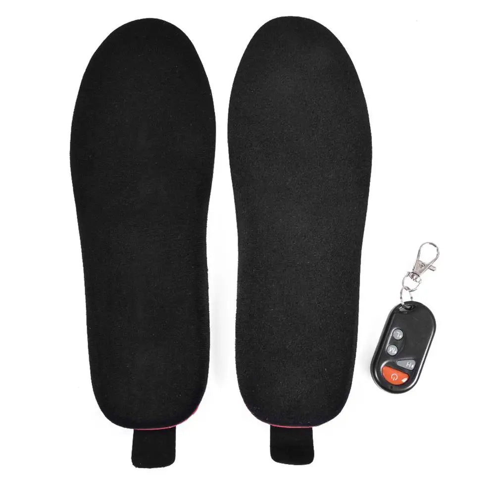 USB Heated Shoe Insoles Rechargeable Electric Foot Warming Pad Feet Warmer Sock Pad Mat Winter Outdoor Sports Heating Insole