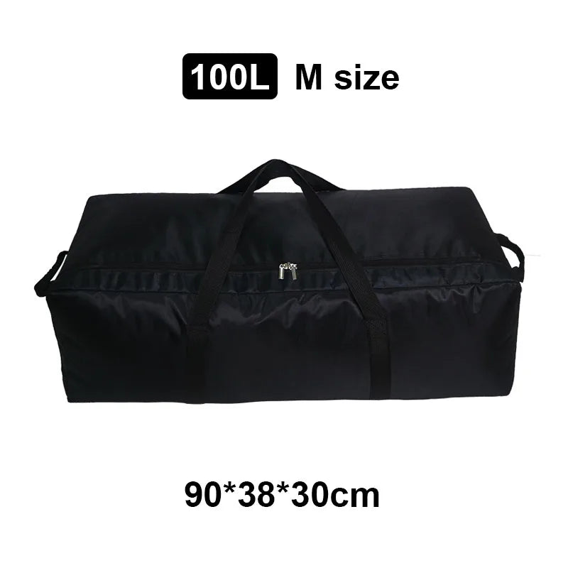 Super Large Capacity Travel Bag Outdoor Camping Backpack Waterproof Handbag 1680D Oxford Cloth Luggage Bag 55L/100L/150L