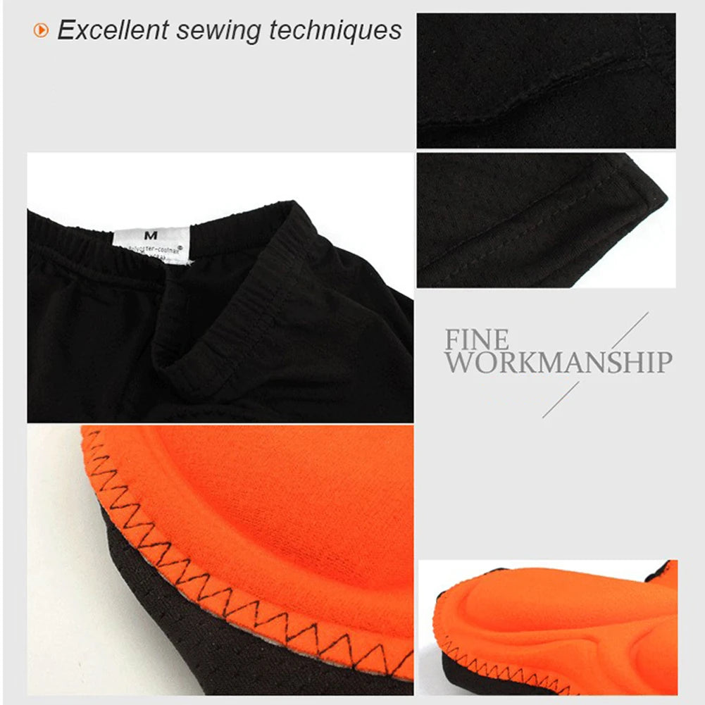 Men Women 3D Padded Cycling Underwear Comfortable MTB Bicycle Cycling Shorts Riding Bike Sport Underwear Bike Short Pants