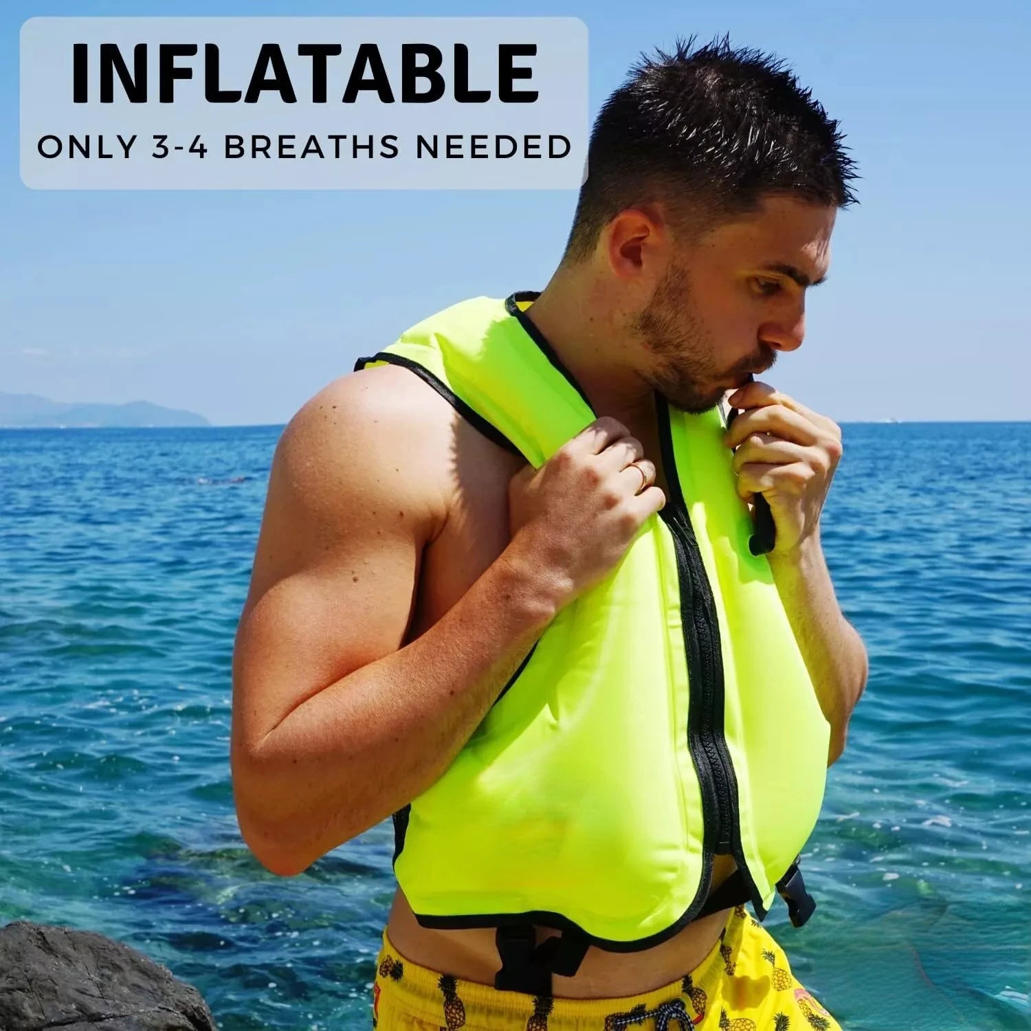 Inflatable Snorkel Vest Adults and Teenagers | 60
