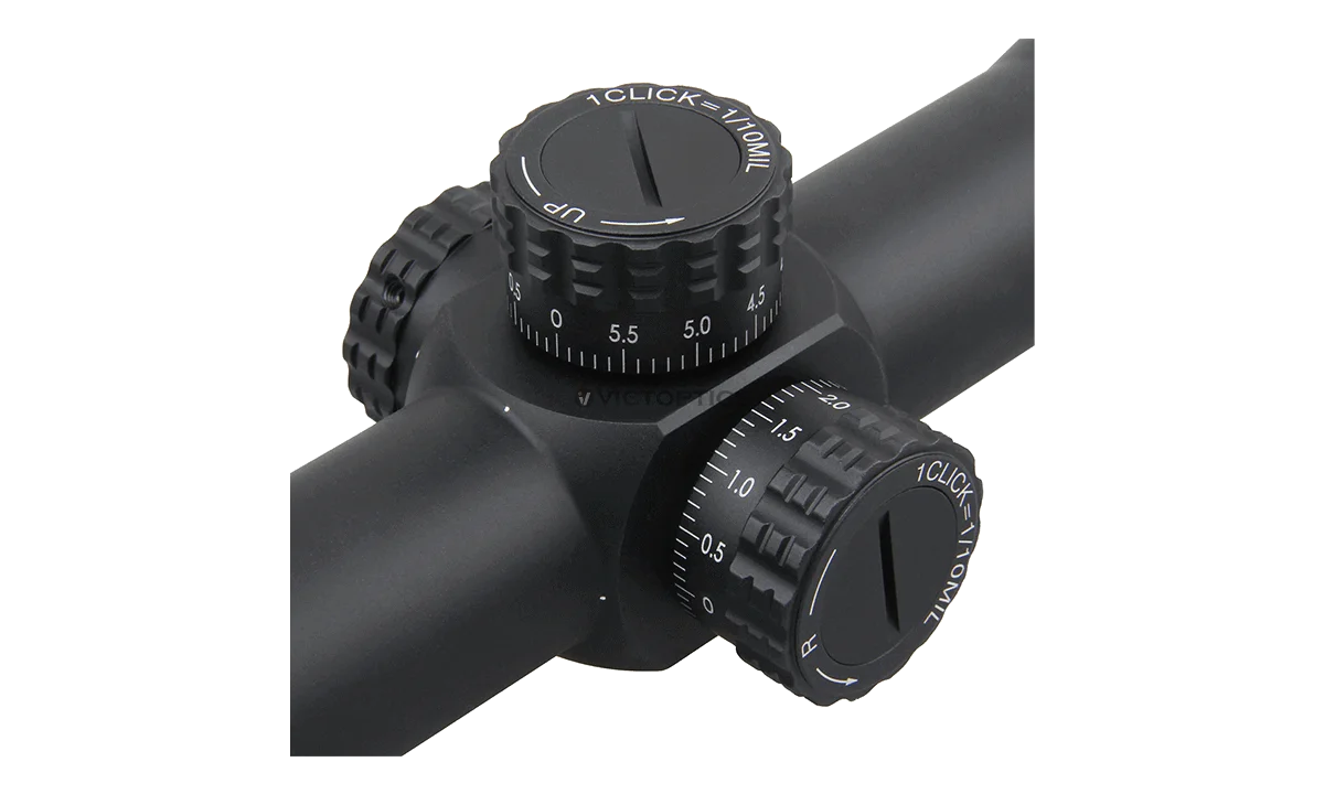 Victoptics S4 4-16x44 FFP SFP Riflescpe FDE with Turret Lock Feature Edge-to-Edge Image hunting tactical MDL Long Eye Relief