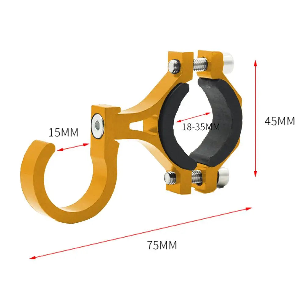 Motorcycle Handlebar Hook Front Storage Hooks For Electric Scooter Handlebar Elegant Hanger Easy Mount Cycling Organization Hook