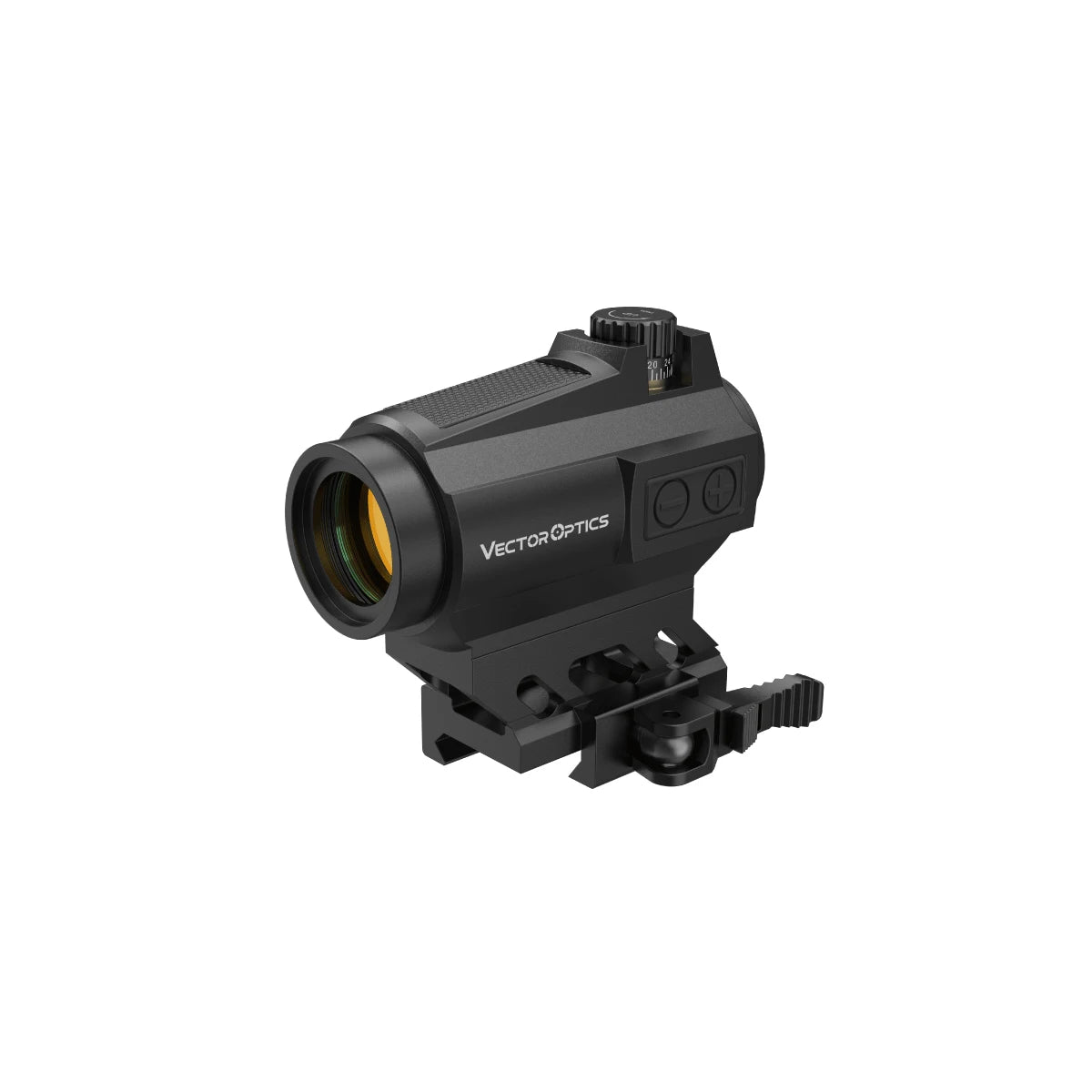 Vector Optics Maverick-II Plus 1x22 Red Dot | 3MOA & Solar Backup | 7-Level + NV | Digital Button Control | Lower 1/3 Co-Witness